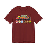 Hurricaneger Team Tee Super Sentai T Shirt Custom Graphic Art Cosplay Shirts Rangers Retro Vintage 90s