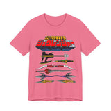 Ranger Gear Tee Super Sentai T Shirt Custom Graphic Art Cosplay Shirts Rangers Retro Vintage 90s