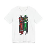 BFF Rangers Tee  Custom Graphic Art Cosplay Shirts Rangers Retro Vintage 90s