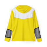Timeranger Time Yellow Hoodie (Full Print) Lightweight, Breathable, workout, pull over, fitness Hoodie Super Sentai Custom