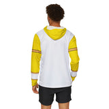 Dairanger Yellow Hoodie (Full Print) Lightweight, Breathable, workout, pull over, fitness Hoodie Super Sentai Custom