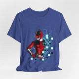 Quantum Ranger Tee Super Sentai T Shirt Custom Graphic Art Cosplay Shirts Rangers Retro Vintage 90s