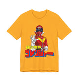 Akarenger Tee Super Sentai T Shirt Custom Graphic Art Cosplay Shirts Rangers Retro Vintage 90s