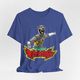 Kyoryuger Kyoryu Grey Tee Super Sentai T Shirt Custom Graphic Art Cosplay Shirts Rangers Retro Vintage 90s