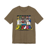 Dairanger Team Colors Tee Super Sentai T Shirt Custom Graphic Art Cosplay Shirts Power Rangers Retro Vintage 90s