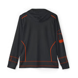 Overdrive Silver Ranger Hoodie (Full Print) Lightweight, Breathable, workout, pull over, fitness Hoodie (Full Print) Super Sentai Custom
