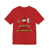 OhRanger Red Tee  Custom Graphic Art Cosplay Shirts Rangers Retro Vintage 90s