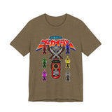 Gokai Change Tee Super Sentai T Shirt Custom Graphic Art Cosplay Shirts Rangers Retro Vintage 90s