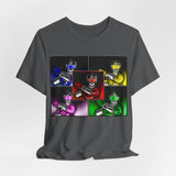TimeRangers Tee Custom Graphic Art Cosplay Shirts Rangers Retro Vintage 90s