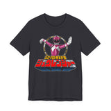 Pink Zyuranger Tee Super Sentai T Shirt Custom Graphic Art Cosplay Shirts Rangers Retro Vintage 90s