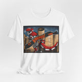 Red Tyrannosaurus Megazord Jurassic Tee Super Sentai T Shirt Custom Graphic Art Cosplay Shirts Rangers Retro Vintage 90s