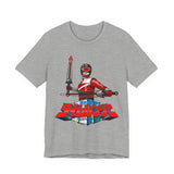 Time Red Tee Super Sentai T Shirt Custom Graphic Art Cosplay Shirts Rangers Retro Vintage 90s