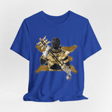 Gold Ranger Tee Super Sentai T Shirt Custom Graphic Art Cosplay Shirts Rangers Retro Vintage 90s