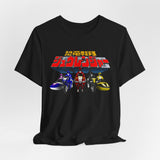 Zyuranger Bikes Tee Super Sentai T Shirt Custom Graphic Art Cosplay Shirts Power Rangers Retro Vintage 90s