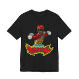 Kyoryuger Red Tee Super Sentai T Shirt Custom Graphic Art Cosplay Shirts Rangers Retro Vintage 90s