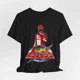 Boukenger Red Tee Super Sentai T Shirt Custom Graphic Art Cosplay Shirts Rangers Retro Vintage 90s