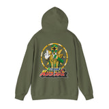 Hurricaneger Green Hoodie Super Sentai T Shirt Custom Graphic Art Cosplay Shirts Rangers Retro Vintage 90s