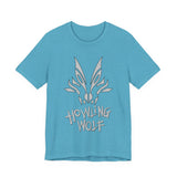 Howling Wolf Tee  Custom Graphic Art Cosplay Shirts Rangers Retro Vintage 90s