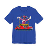 Pink Zyuranger Tee Super Sentai T Shirt Custom Graphic Art Cosplay Shirts Rangers Retro Vintage 90s