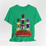 Ohranger Tee Super Sentai T Shirt Custom Graphic Art Cosplay Shirts Rangers Retro Vintage 90s