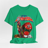 Gokai Homage Tee Custom Graphic Art Cosplay Shirts Rangers Retro Vintage 90s