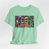 Gokaiger Roll Call Tee Custom Graphic Art Cosplay Shirts Rangers Retro Vintage 90s