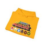 Hurricanenger Hoodie Super Sentai T Shirt Custom Graphic Art Cosplay Shirts Rangers Retro Vintage 90s