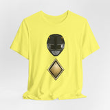 Black Shield Tee Super Sentai T Shirt Custom Graphic Art Cosplay Shirts Rangers Retro Vintage 90s
