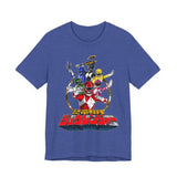 Zyuranger Team Tee Super Sentai T Shirt Custom Graphic Art Cosplay Shirts Rangers Retro Vintage 90s