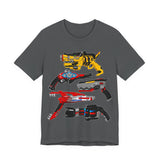 Blaster Tee Super Sentai T Shirt Custom Graphic Art Cosplay Shirts Rangers Retro Vintage 90s