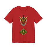 Drakkon Helmet Tee Super Sentai T Shirt Custom Graphic Art Cosplay Shirts Rangers Retro Vintage 90s