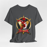 Abaranger Red Tee Custom Graphic Art Cosplay Shirts Rangers Retro Vintage 90s