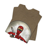 Kakuranger Red Super Sentai T Shirt Custom Graphic Art Cosplay Shirts Rangers Retro Vintage 90s Tee