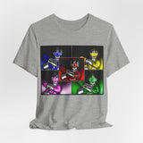 TimeRangers Tee Custom Graphic Art Cosplay Shirts Rangers Retro Vintage 90s