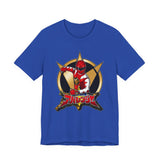 Abaranger Red Tee Custom Graphic Art Cosplay Shirts Rangers Retro Vintage 90s