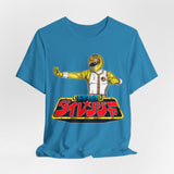 Yellow Dairanger Tee Super Sentai T Shirt Custom Graphic Art Cosplay Shirts Rangers Retro Vintage 90s