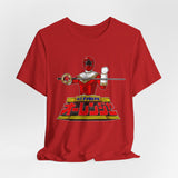 OhRanger Red Tee  Custom Graphic Art Cosplay Shirts Rangers Retro Vintage 90s
