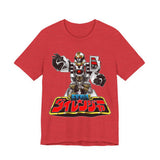 Dairanger Kiba Warrior Tee Custom Graphic Art Cosplay Shirts Rangers Retro Vintage 90s
