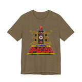 Ohranger Gold Power Staff Tee  Custom Graphic Art Cosplay Shirts Rangers Retro Vintage 90s