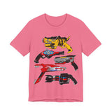 Blaster Tee Super Sentai T Shirt Custom Graphic Art Cosplay Shirts Rangers Retro Vintage 90s