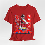 Megaranger Red Tee Custom Graphic Art Cosplay Shirts Rangers Retro Vintage 90s