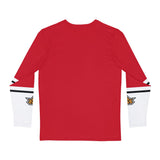 Shinkenger Red Long Sleeve Shirt (Full Print) Custom Graphic Art Cosplay Shirts Samurai Rangers Retro Vintage 90s