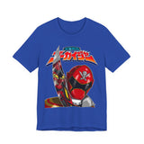 Gokai Homage Tee Custom Graphic Art Cosplay Shirts Rangers Retro Vintage 90s