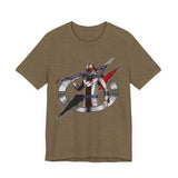 Boukenger Silver Ranger Tee Super Sentai T Shirt Custom Graphic Art Cosplay Shirts Rangers Retro Vintage 90s