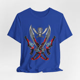 Gokaiger Gokai Gear Tee Super Sentai T Shirt Custom Graphic Art Cosplay Shirts  Retro Vintage 90s