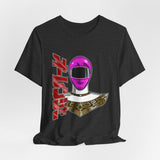 Ohranger Pink Tee Super Sentai T Shirt Custom Graphic Art Cosplay Shirts Rangers Retro Vintage 90s