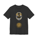 White Helmet Tee Custom Graphic Art Cosplay Shirts Rangers Retro Vintage 90s