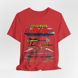 Ranger Gear Tee Super Sentai T Shirt Custom Graphic Art Cosplay Shirts Rangers Retro Vintage 90s
