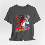 Boonboomger Red Tee Custom Graphic Art Cosplay Shirts Rangers Retro Vintage 90s