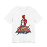 Boukenger Red Tee Super Sentai T Shirt Custom Graphic Art Cosplay Shirts Rangers Retro Vintage 90s